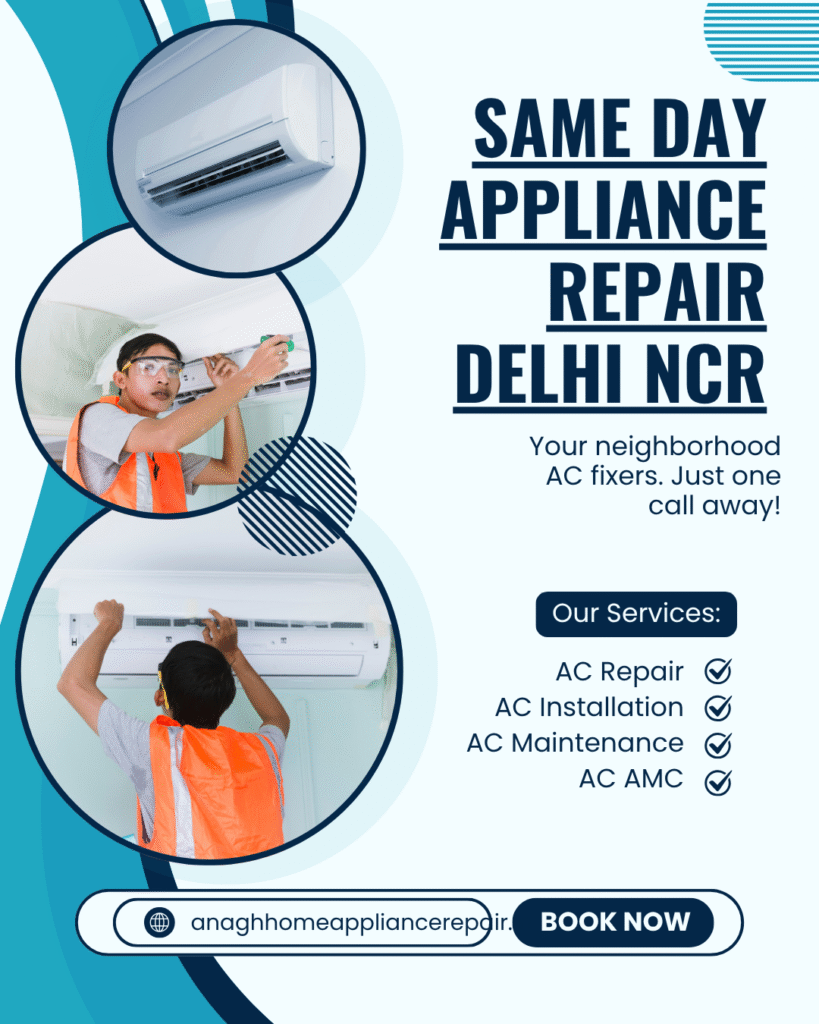 Same Day Appliance Repair Delhi NCR