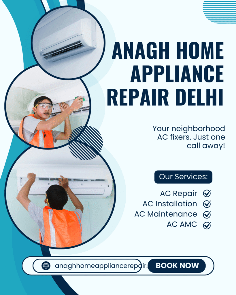 Looking for reliable appliance repair in Delhi? Anagh Home Appliance Repair Delhi offers fast doorstep service by skilled technicians.